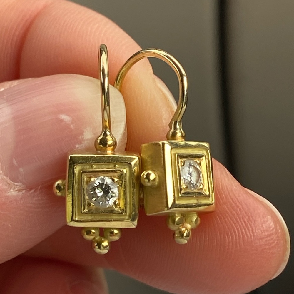 Penny Preville 18 k /Diamond earrings